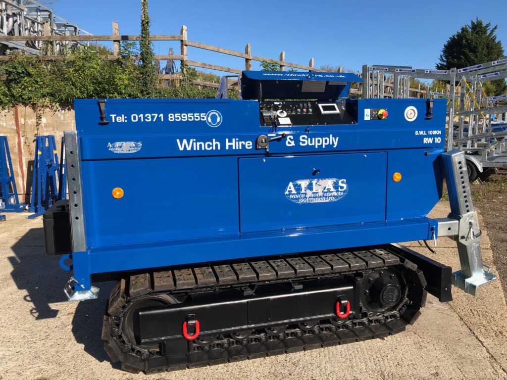 Grundowinch RW10 на гусеничном ходу