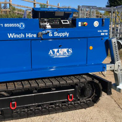 Grundowinch RW10 на гусеничном ходу